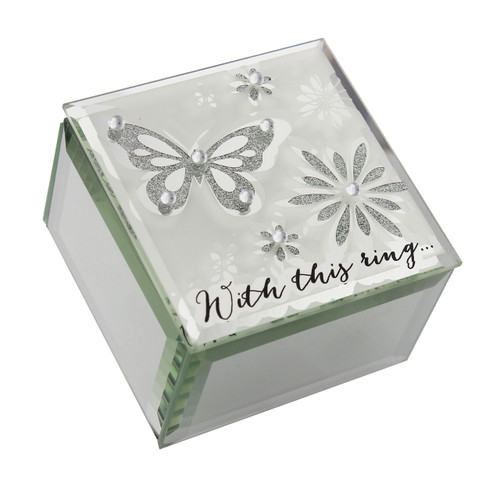 Wings of Love' Butterfly Ring Box 'With This Ring