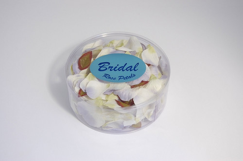 Satin Rose Petals Lavender Blue