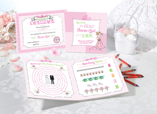 Flower Girl Activity Book