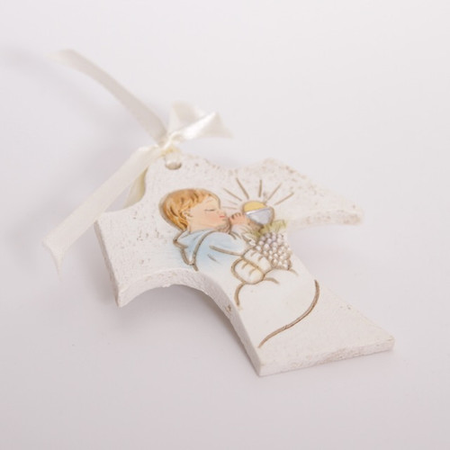 Communion Boy Cross Icon