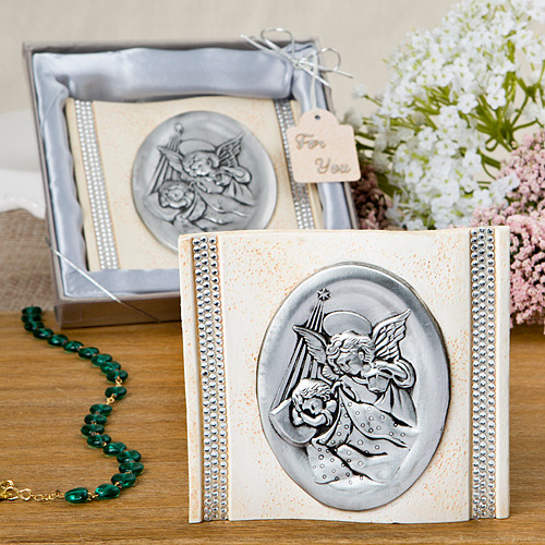 Guardian Angel Plaque By White Dream