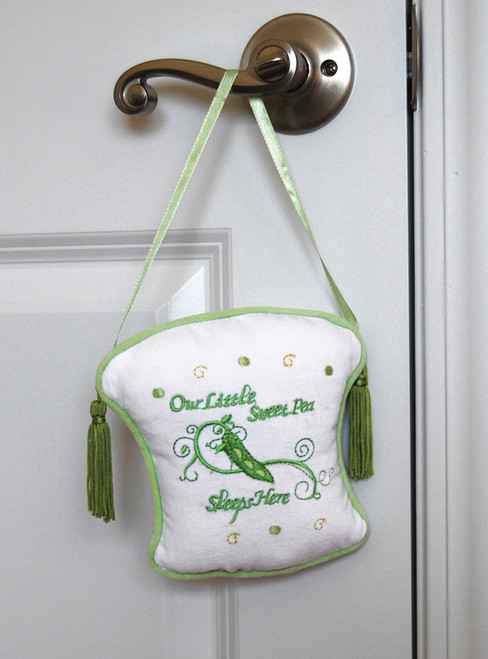 Sweet Pea Door Hanger