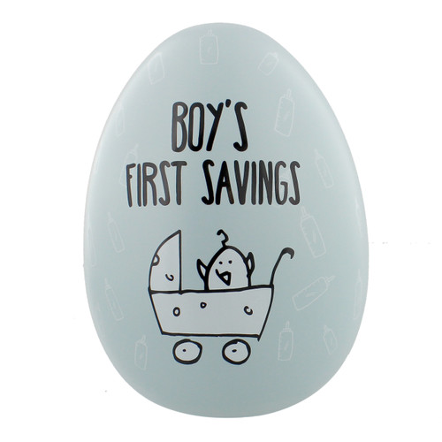 Eggcellent Large Nest Egg "Boys First Savings"