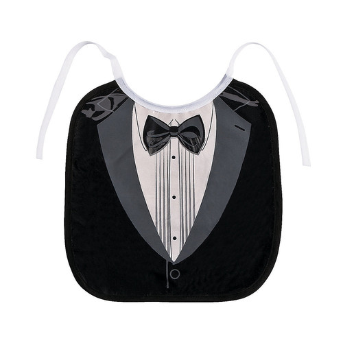 Tuxedo Baby Bib
