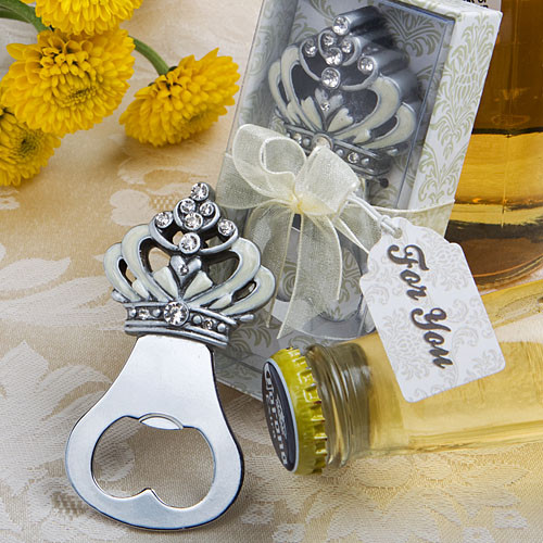 Crown Design Bottle Opener Favours
