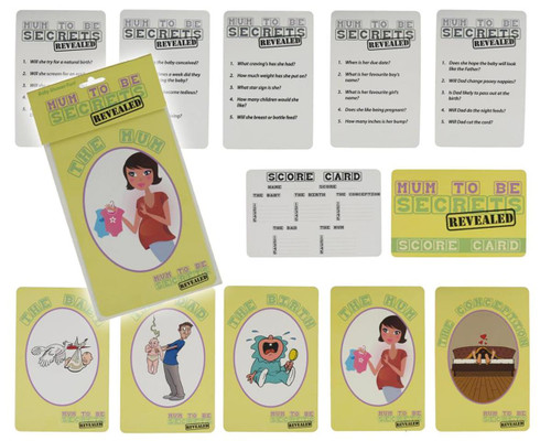 Mum To Be Secrets Revealed Baby Shower Game