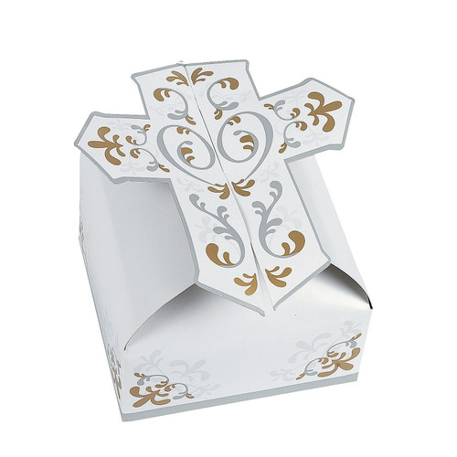 12 x 3D Cross Gift Boxes