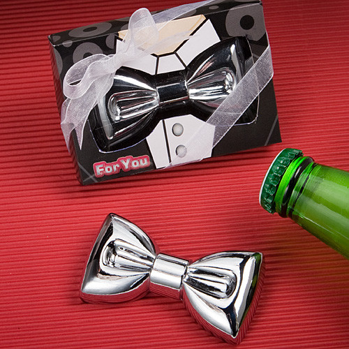Festive Bow Tie Design Bottle Openers