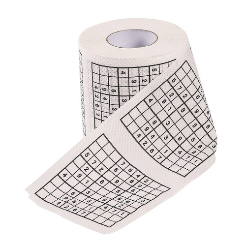 Pack of 3 Sudoku Toilet Paper