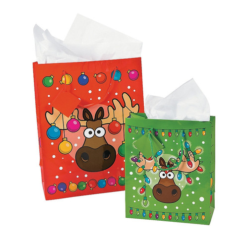 Christmoose Gift Bag Assortment of 12