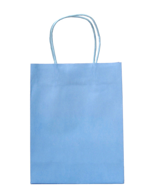 15 x Sky Blue Party Bags with handle
