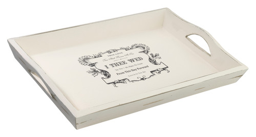 True Love Wedding Tray