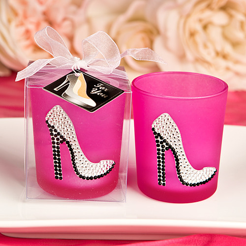 Girly High Heel Shoe Votive Candle Holder From