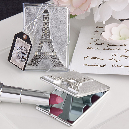 Paris Eiffel Tower Design Mirror Compacts