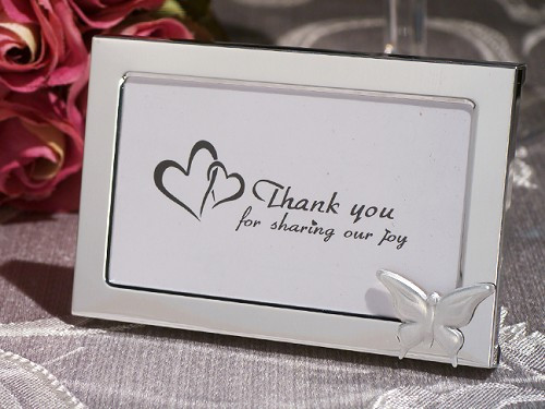 Graceful Butterfly Accented Photo Frame