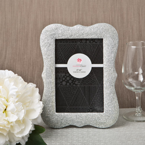 Silver Bling Glitter Frame