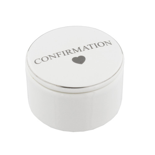 Juliana Ceramic Trinket Box - Confirmation