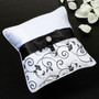 Black White Ring Pillow
