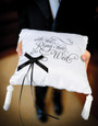 With This Ring I Thee Wed Ring Pillow