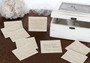 Country Lace Guest Cards Set of 48