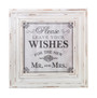 Wishes Square Sign White