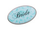 Bride Pin Oval Aqua