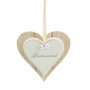 Vintage Double Heart Plaque Bridesmaid