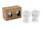 Set of 2 'Mr. And Mrs.' Egg Cups