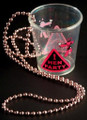 Hen Night Shot Glass On Pink Beads