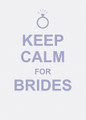 Keep Calm For Brides Book