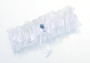 Something Blue Garter White