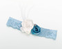 Vintage Garter Blue
