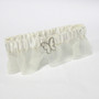Butterfly Satin Garter - Ivory