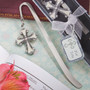 Cross Themed Bookmark Favours