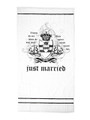 Just Married Beach Towel