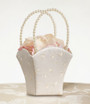 Elegant Wedding Basket Ivory