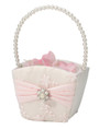 Blush Pink Flower Basket