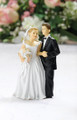 Bride And Groom Hold Hands Caucasian