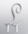 Silver Rhinestone Monogram Letter L