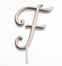 Gold Monogram Letter F