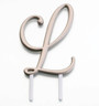 Gold Monogram Letter L