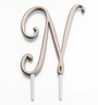 Gold Monogram Letter N