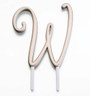 Gold Monogram Letter W