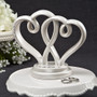 Interlocking Hearts Centerpiece Cake Topper From