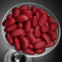 1kg Box of Smeraldina Sugared Almonds Whole Almond Burgundy