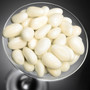 1kg Box of Smeraldina Sugared Almonds Whole Almond Ivory