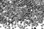 Silver Mini Heart Table Sprinkles 3mm