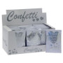White And Silver Bio Confetti Bags