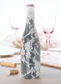 Lace Wine Bottle Cover Cream