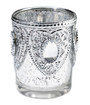 Set of 3 Silver Tealight Cups